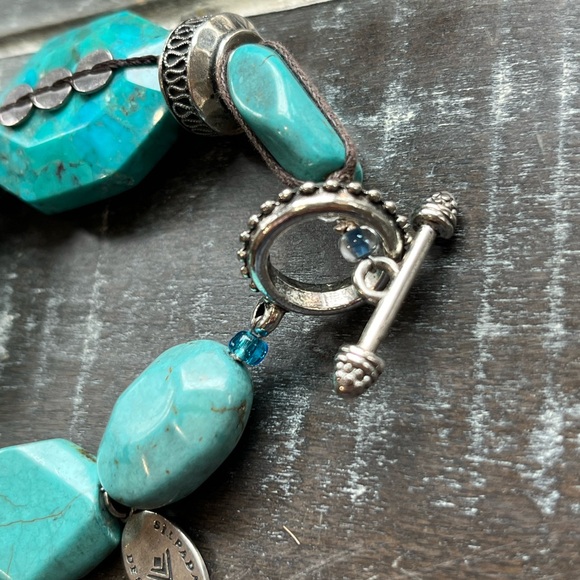 Silpada turquoise bracelet - Picture 3 of 9